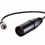 Cable Techniques BB-NXL4M-12 - 12" 4-Pin XLR Male to Hirose 4 Input Cable for Battery Bud