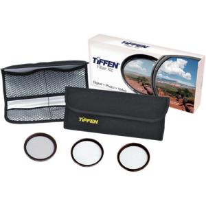 Tiffen 62mm Digital Video Film Look Kit 3 - Digital Diffusion F/X1, Soft F/X1 and Black ProMist 1/2 Filters