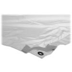 Matthews 6x6' Overhead Fabric - White 1/4 Stop Silk