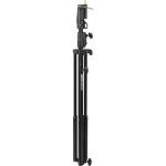 Manfrotto Alu Cine Air-Cushioned Stand with Leveling Leg (Black, 7')