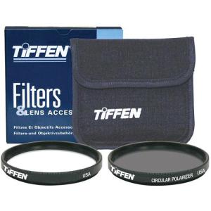 Tiffen 62mm Ultra Clear and Circular Polarizer Filter Kit