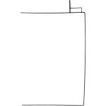 Matthews 24x36" Open End Scrim Frame