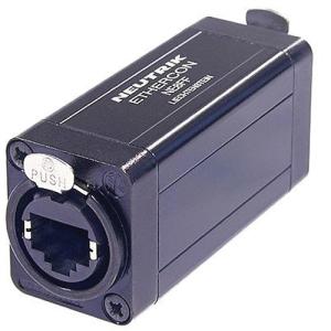 Neutrik etherCON RJ45 Feed-Through Coupler for Cable Extensions