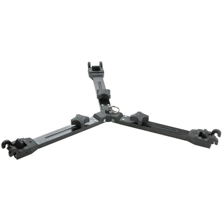 Cartoni Focus 22 Head BB with Telescopic Pan Bar, HD 1-Stage AL Tripod, MLS, Rubber Feet & Soft Case (100mm)