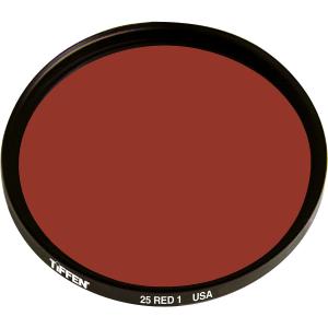 Tiffen 46mm Red 1 #25 Glass Filter for Black & White Film