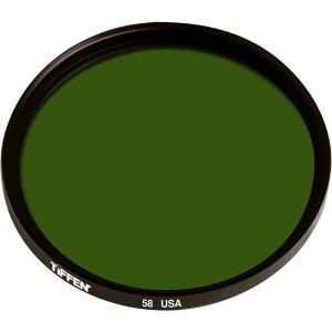 Tiffen 58mm Green #58 Glass Filter for Black & White Film