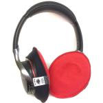 Bluestar CanSkins Earcup Covers for Sony MDR-10RBT Headphones (Pair, Red)
