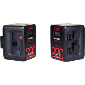 SWIT PB-S220S 14.4V 220Wh Multi D-Tap Heavy-Duty Digital Battery (V-Mount)