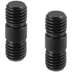 SmallRig Rod Connector with M12 Thread for 15mm Aluminum Alloy Rods (Pack of 2) - 900