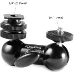 SmallRig Double Ball Heads with Cold Shoe and Thumb Screw 1135