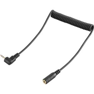 Smallrig Coiled Male to Female 2.5mm LANC Extension Cable 2201