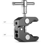 SmallRig Super Clamp with 1/4" and 3/8" Thread (2pcs Pack) 2058