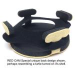 Bluestar RED CAM Special Viewfinder Eyecushion (Fleece, Candy Cane)