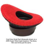 Bluestar Extra Small Fleece Oval Eyecushion (Black)