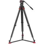 Sachtler FSB-4 Fluid Head & flowtech 75mm Tripod System with Carry Handle & Bag