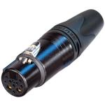 Neutrik NC10FXX-14-B 10-Pin XLR Female Connector