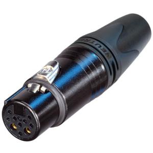 Neutrik NC10FXX-14-B 10-Pin XLR Female Connector