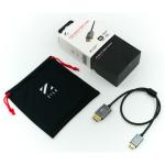 ZILR Hyper-Thin High-Speed Mini-HDMI to HDMI Cable with Ethernet (17.7")