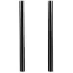SmallRig 2pcs 15mm Black Aluminum Alloy Rod(M12-20cm) 8inch 1051