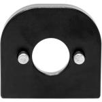 Kondor Blue ARRI-Style Anti Twist Spacer Plate for Mini Quick Release Plate (Space Gray)