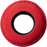 Bluestar RED CAM Round Viewfinder Eyecushion (Ultrasuede, Red)