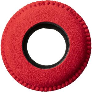 Bluestar RED CAM Round Viewfinder Eyecushion (Ultrasuede, Red)