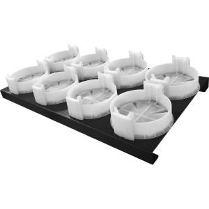 Astera AX5 Charging Plate with Charging Rings for 8 Lights