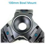 Proaim Aluminum Tripod Legs with 100mm Bowl and Mid-Level Spreader