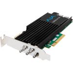 AJA Corvid 44 12G PCIe 4-Channel 12G-SDI Mini-BNC I/O Card (Short Bracket, Fan, Cables Included)