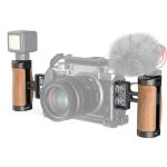 SmallRig Wooden Mini Side Handle (1/4”-20 Screws) 2913