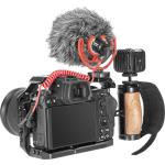 SmallRig Wooden Mini Side Handle (1/4”-20 Screws) 2913