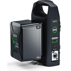 Anton/Bauer GM2 Dual-Bay Charger with 4-Pin XLR Output (Gold Mount)