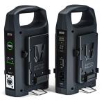 Anton/Bauer VM2 Dual-Bay Charger with 4-Pin XLR Output (V-Mount)