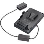 Anton/Bauer V-Mount Battery Bracket with P-Tap and Sony L-Series Dummy Battery Output