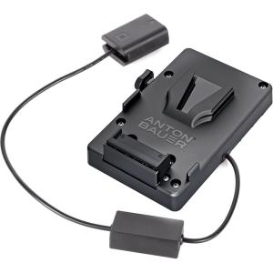Anton/Bauer V-Mount Battery Bracket with P-Tap and Sony L-Series Dummy Battery Output