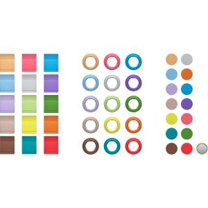 Sennheiser EW-D COLOR CODING SET Bundle of Color Indicators for EW-D Transmitters and Receivers