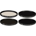 Tiffen 77mm Indie Plus HV Filter Kit (1.5, 1.8, 2.1 Neutral Density and Ultra Circular Polarizer Filters)