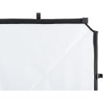 Manfrotto Skylite Rapid Fabric Reflector (Silver/White, 3.6 x 6.6')