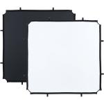 Manfrotto Skylite Rapid Fabric Reflector (Black/White, 3.6 x 3.6')