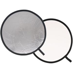 Manfrotto Collapsible Reflector (Silver/White, 20")