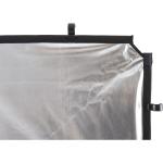 Manfrotto Skylite Rapid Fabric Reflector (Silver/White, 6.6 x 6.6')