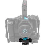 Kondor Blue 15mm Rail Block Adapter for BMPCC 6K Pro Battery Grip Cage (Raven Black)