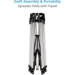 Proaim Heavy-Duty Mitchell Base Tripod Legs with Mid-Level & Ground Spreaders (Silver)