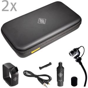 Neumann MCM 114 STEREO SET PIANO Cardioid Miniature Clip-On Microphone System