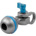 Kondor Blue Ball Head to 15mm Rod Clamp for Magic Arms (Space Gray)