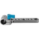 Kondor Blue Top NATO Rail with 15mm Rod Clamp for RED V-RAPTOR (Space Gray)