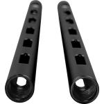 Kondor Blue PPSH 15mm Rods (Pair, Raven Black, 12")