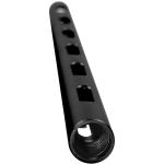 Kondor Blue PPSH 15mm Rods (Pair, Raven Black, 12")