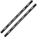 Kondor Blue PPSH 15mm Rods (Pair, Raven Black, 12")