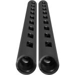 Kondor Blue PPSH 15mm Rods (Pair, Raven Black, 18")